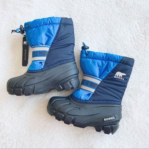 NWT Sorel Youth Waterproof Snow Boots 9​ - Picture 1 of 7